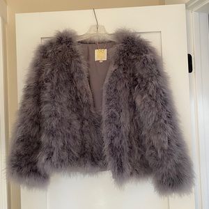 Pello Bello Feather Coat
